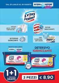 Copertina Volantino Acqua e Sapone
