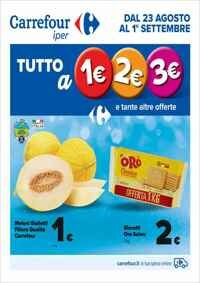 Copertina Volantino Carrefour iper Sardegna