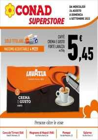 Copertina Volantino CONAD Superstore Campania