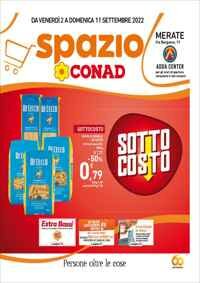 Copertina Volantino SPAZIO CONAD Merate
