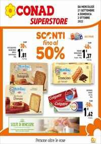 Copertina Volantino CONAD Superstore Campania