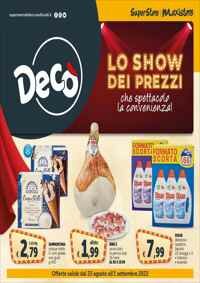 Copertina Volantino Deco Maxistore Superstore