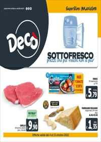 Copertina Volantino Deco Maxistore Superstore