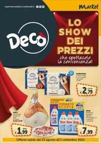 Copertina Volantino Deco Market