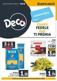 Copertina Volantino Deco Supermercati