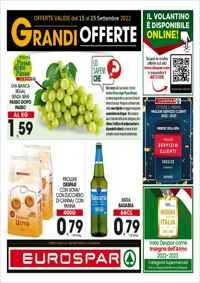 Copertina Volantino Eurospar Campania