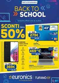 Copertina Volantino Euronics Tufano