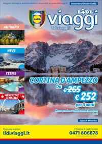 Copertina Volantino Lidl Viaggi