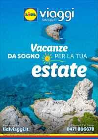 Copertina Volantino Lidl Viaggi