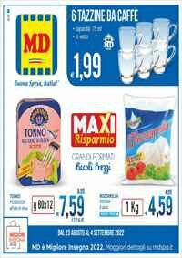 Copertina Volantino MD Discount Sud