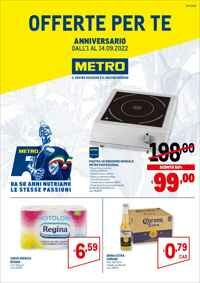 Copertina Volantino METRO