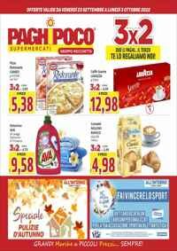 Copertina Volantino Paghi Poco