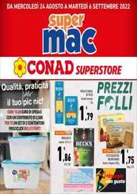 Copertina Volantino CONAD Superstore - Super Mac