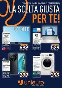 Copertina Volantino Unieuro