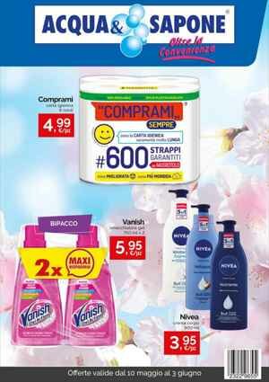 Copertina Volantino Acqua e Sapone Nord