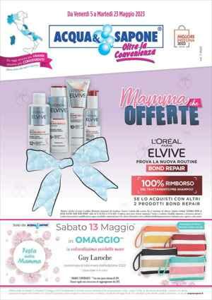 Copertina Volantino Acqua e Sapone