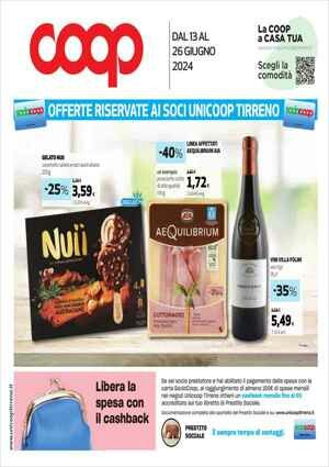 Copertina Volantino Coop Unicoop Toscana
