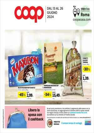 Copertina Volantino inCoop Unicoop Roma