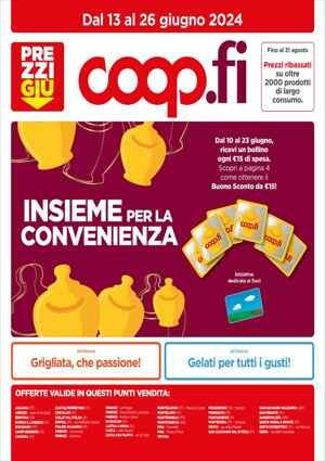 Copertina Volantino Coop.fi