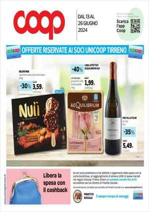 Copertina Volantino Coop Unicoop Elba