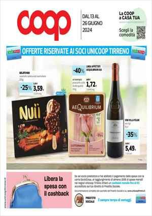 Copertina Volantino Coop Unicoop Toscana