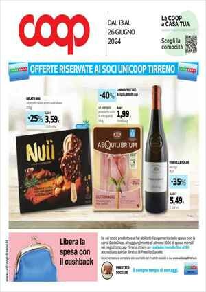 Copertina Volantino Coop Unicoop Toscana