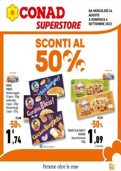 Copertina Volantino CONAD Superstore Campania