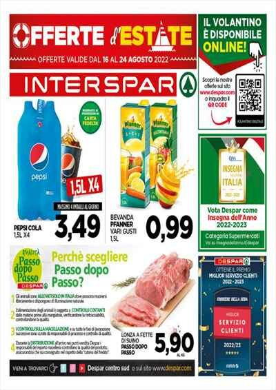 Copertina Volantino Interspar Campania