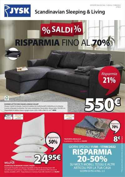 Copertina Volantino JYSK