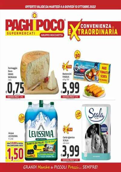 Copertina Volantino Paghi Poco