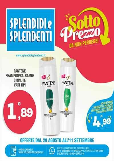Copertina Volantino Splendidi e Splendenti