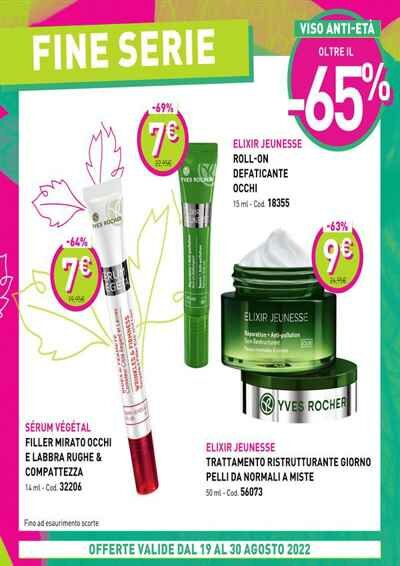 Copertina Volantino Yves Rocher